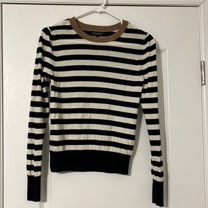 Women’s banana republic striped top, size small